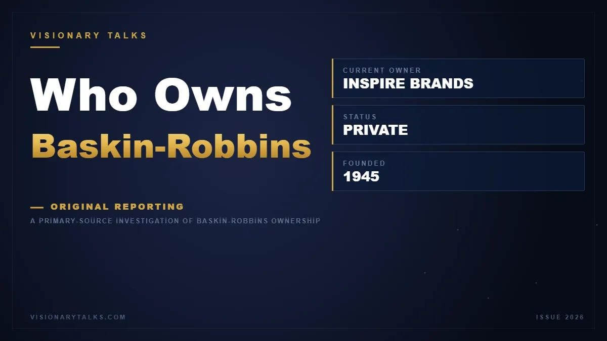 Who Owns Baskin-Robbins? Ownership breakdown
