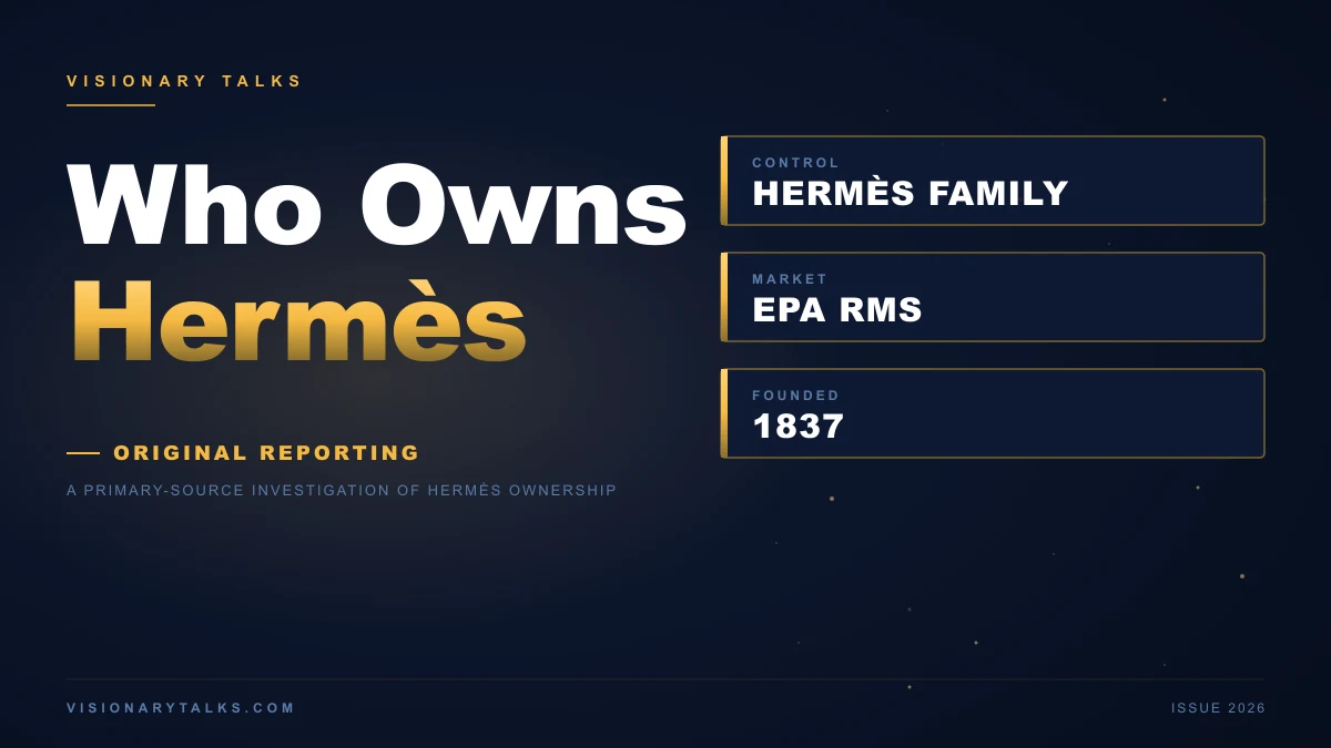 Who Owns Hermès? The Family Holds 66.7% of the Shares and 78.6% of the Votes