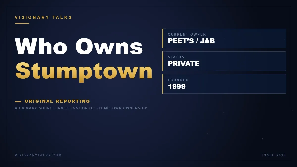Who Owns Stumptown? Ownership breakdown