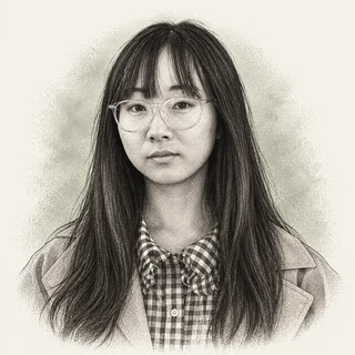 AI editorial illustration of Ying Sheng